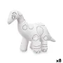 Peluche à colorier Blanc Noir Tissu 28 x 22 x 9 cm Dinosaure (8 Unités) de Pincello, Peinture - Réf : S3632465, Prix : 44,64 ...