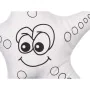 Colouring Plush White Black Cloth 26 x 26 x 8 cm Starfish (8 Units) by Pincello, Painting - Ref: S3632473, Price: 43,92 €, Di...