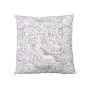 Cushion White Black 43 x 13 x 43 cm For painting (6 Units) by Pincello, Cushions - Ref: S3632475, Price: 47,38 €, Discount: %