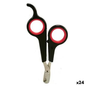 Ciseaux à ongles Noir Rouge 6 x 0,5 x 11,5 cm Animaux de compagnie (24 Unités) de Mascow, Soins des ongles - Réf : S3632477, ...