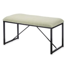 Bench Green Metal Cloth 81 x 42 x 38 cm by Gift Decor, Chairs - Ref: S3632513, Price: 48,38 €, Discount: %