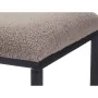 Bench Brown Metal Cloth 81 x 42 x 38 cm by Gift Decor, Chairs - Ref: S3632514, Price: 48,38 €, Discount: %