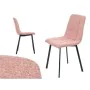 Chaise Rose Tissu 45 x 89 x 53 cm Élégant (4 Unités) de Gift Decor, Chaises - Réf : S3632534, Prix : 133,32 €, Remise : %