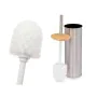 Brosse de salle de wc Argenté Bambou Acier inoxydable 9,5 x 27,5 x 9,5 cm (6 Unités) de Berilo, Accessoires pour wc - Réf : S...