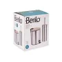 Conjunto de Banho Prateado Bambu Aço inoxidável Polipropileno 2 Peças (6 Unidades) de Berilo, Jogos de acessórios para casa d...