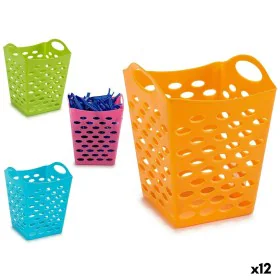 Panier pour pinces à linge Polyéthylène 13 x 17 x 13 cm (12 Unités) de BigBuy Home, Sacs à pinces à linge - Réf : S3632606, P...