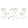 Conjunto de mesa com 2 cadeiras Branco de Ibergarden, Conjuntos de mobiliário de jardim - Ref: S3632712, Preço: 91,09 €, Desc...