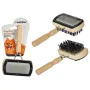 Dog Brush Brown Grey 10 x 17 x 5 cm Double (12 Units) by Mascow, Brushes - Ref: S3632861, Price: 19,05 €, Discount: %