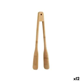 Kitchen Pegs Bamboo 30,5 x 5 x 5,5 cm (12 Units) by Kinvara, Cooking Tongs - Ref: S3632873, Price: 16,46 €, Discount: %