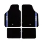 Set de Alfombrillas para Coche Sparco Strada 2012 B Universal Negro/Azul (4 pcs) de Sparco, Alfombrillas antideslizantes - Re...