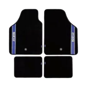 Car Floor Mat Set Sparco Strada 2012 B Universal Black/Blue (4 pcs) by Sparco, Non-Slip Mats - Ref: S3700001, Price: 27,67 €,...