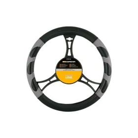 Steering Wheel Cover BC Corona Grey (Ø 36 - 38 cm) by BC Corona, Steering wheels and shafts - Ref: S3700217, Price: 9,66 €, D...