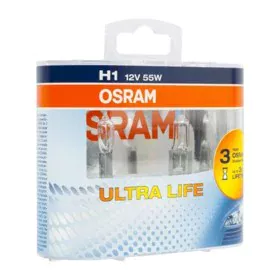 Autoglühbirne Osram 4008321416162 H1 12V 55W 3200K von Osram, Glühbirnen - Ref: S3700370, Preis: 14,97 €, Rabatt: %