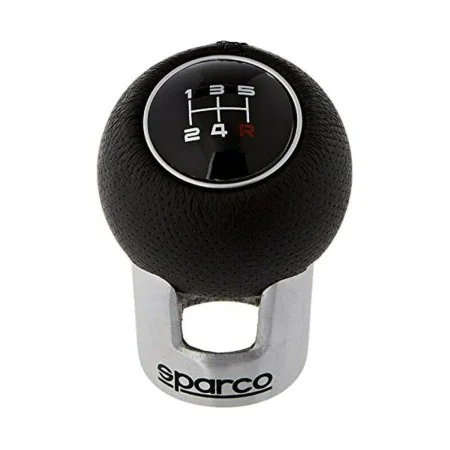 Pomo de la Palanca de Cambio Sparco Lazio Negro de Sparco, Pomos de palanca de cambios - Ref: S3700553, Precio: 28,98 €, Desc...