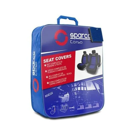 Car Seat Covers Sparco S-Line Universal (11 pcs) by Sparco, Seat Cover Sets - Ref: S3700563, Price: 56,68 €, Discount: %