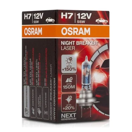 Lâmpada para Automóveis Osram 64210NL H7 12V 55W de Osram, Lâmpadas - Ref: S3700945, Preço: 30,04 €, Desconto: %