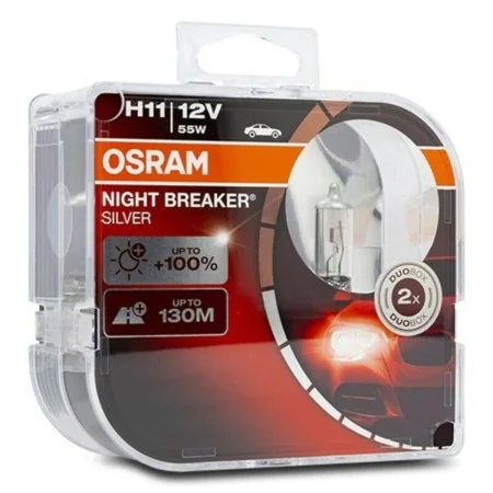 Bombilla para Automóvil Osram 64211NBS H11 12V 55W 3200K de Osram, Bombillas - Ref: S3700949, Precio: 51,39 €, Descuento: %