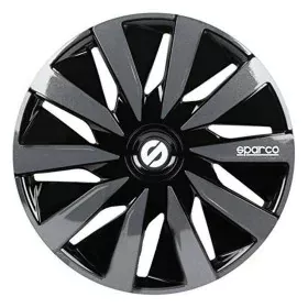 Tapacubos Sparco Lazio Preto/Cinzento 14" (4 uds) de Sparco, Tapacubos - Ref: S3701432, Preço: 38,67 €, Desconto: %