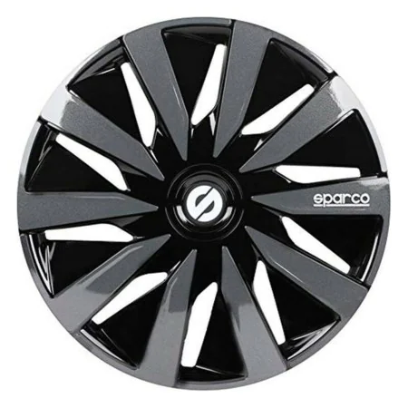 Tapacubos Sparco Lazio Preto/Cinzento 14" (4 uds) de Sparco, Tapacubos - Ref: S3701432, Preço: 39,45 €, Desconto: %