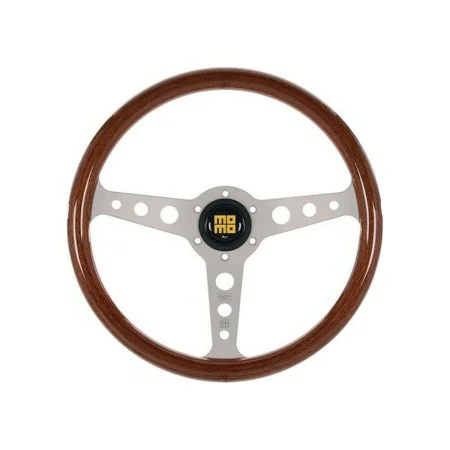 Racing Steering Wheel Momo INDY HERITAGE Wood Ø 35 cm by Momo, Steering wheels and shafts - Ref: S3702015, Price: 251,03 €, D...