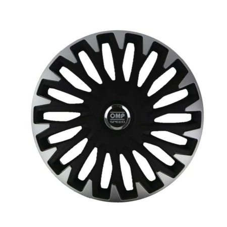 Hubcap OMP Stinger Speed Black Silver 14" (4 uds) by OMP, Trims - Ref: S3706760, Price: 40,00 €, Discount: %