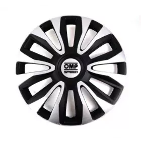 Hubcap OMP Magnum Speed Black Silver 14" (4 uds) by OMP, Trims - Ref: S3706772, Price: 35,47 €, Discount: %