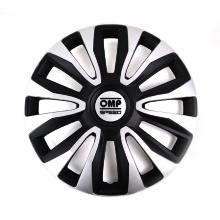 Hubcap OMP Magnum Speed Black Silver 14" (4 uds) by OMP, Trims - Ref: S3706772, Price: 36,17 €, Discount: %