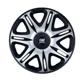 Hubcap OMP Ghost Speed Black Silver 13" (4 uds) by OMP, Trims - Ref: S3706775, Price: 35,47 €, Discount: %