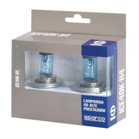 Ampoule pour voiture Sparco ICE40K H4 12V 55W Blanco Azulado Efecto Xenon de Sparco, Ampoules - Réf : S3706913, Prix : 20,38 ...