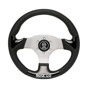 Racing Steering Wheel Sparco P222 Black by Sparco, Steering wheels and shafts - Ref: S3706981, Price: 80,43 €, Discount: %