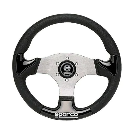 Volant Racing Sparco P222 Noir de Sparco, Volants et essieux volant - Réf : S3706981, Prix : 80,43 €, Remise : %