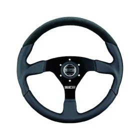 Racing Steering Wheel Sparco 015TL522TUV Black by Sparco, Steering wheels and shafts - Ref: S3706982, Price: 237,84 €, Discou...