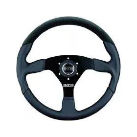 Rennsport-Lenkrad Sparco 015TL522TUV Schwarz von Sparco, Lenkräder und Lenkerachsen - Ref: S3706982, Preis: 222,69 €, Rabatt: %