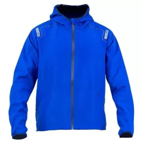 Sweat à capuche Sparco NEW WIND STOPPER Bleu Taille XXL de Sparco, Pulls, pulls à capuches et sweatshirts - Réf : S3707447, P...