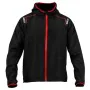 Hoodie Sparco Windbreaker Black by Sparco, Jumpers, Hoodies & Sweatshirts - Ref: S3707452, Price: 41,90 €, Discount: %