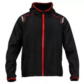 Hoodie Sparco Windbreaker Black by Sparco, Jumpers, Hoodies & Sweatshirts - Ref: S3707452, Price: 41,08 €, Discount: %