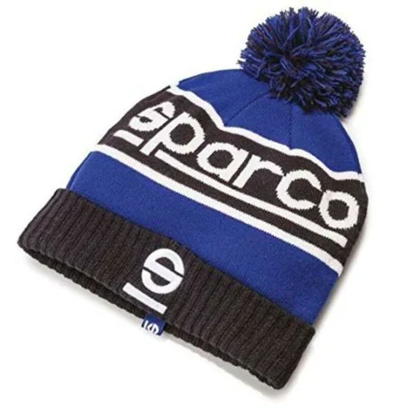 Bonnet enfant Sparco S017019BMAZ Bleu de Sparco, Casquettes et bonnets - Réf : S3707832, Prix : 16,56 €, Remise : %