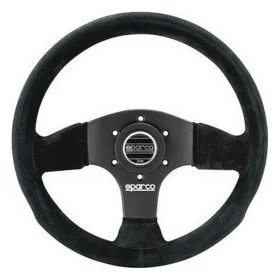 Racing Steering Wheel Sparco 300 Black by Sparco, Steering wheels and shafts - Ref: S3707888, Price: 237,90 €, Discount: %