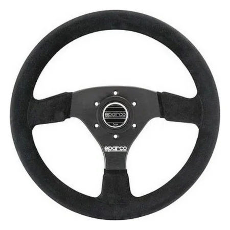 Racing Steering Wheel Sparco 323 Black by Sparco, Steering wheels and shafts - Ref: S3707890, Price: 249,62 €, Discount: %