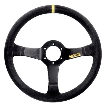 Racing Steering Wheel Sparco 015R345MSN Black 350 mm by Sparco, Steering wheels and shafts - Ref: S3707892, Price: 193,04 €, ...