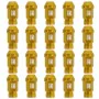 Set Nuts OMP 7075 Yellow 20 uds M14 x 1,25 by OMP, Nuts, bolts and pins for tyres - Ref: S37101556, Price: 79,12 €, Discount: %