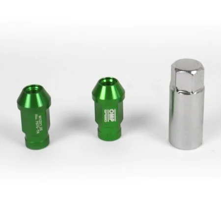 Set Dadi OMP 7075 Verde 20 uds M14 x 1,25 di OMP, Bulloni, dadi e borchie per ruote - Rif: S37101557, Prezzo: 80,71 €, Sconto: %