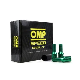 Set Nuts OMP 27 mm Green 20 uds M12 x 1,25 by OMP, Nuts, bolts and pins for tyres - Ref: S37101565, Price: 51,03 €, Discount: %