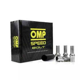 Set Porcas OMP 27 mm Prata 20 uds M14 x 1,25 de OMP, Parafusos, porcas e cravos de rodas - Ref: S37101582, Preço: 51,03 €, De...