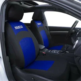 Seat cover Sparco SPCS402BL Black/Blue by Sparco, Seat Cover Sets - Ref: S37112513, Price: 39,68 €, Discount: %