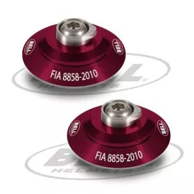 Conjunto de clipes para capacete Bell HANS Vermelho FIA 8858-2010 de Bell, Capacetes - Ref: S37112619, Preço: 109,71 €, Desco...