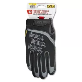 Mechanic's Gloves UTILITY Black by BigBuy Car, Gloves - Ref: S37112638, Price: 22,07 €, Discount: %