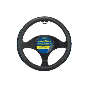 Coprivolante GOD7007 Ø 37-38 cm Nero/Blu di BigBuy Car, Volanti e alberi volano - Rif: S37113315, Prezzo: 13,62 €, Sconto: %