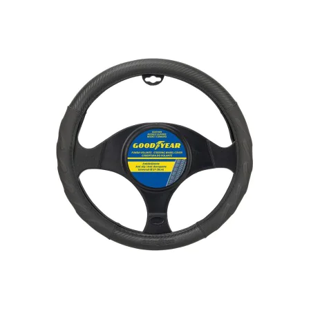 Coprivolante GOD7009 Ø 37-38 cm Nero di BigBuy Car, Volanti e alberi volano - Rif: S37113317, Prezzo: 13,62 €, Sconto: %