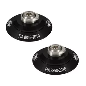 Kit d'attaches pour casque Bell HANS Noir FIA 8858-2010 de Bell, Casques - Réf : S37113555, Prix : 109,71 €, Remise : %